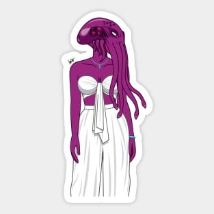 Thulhuhead Sticker